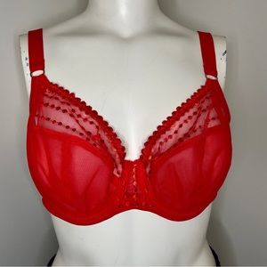 Elomi Matilda bra, 36 DD, red